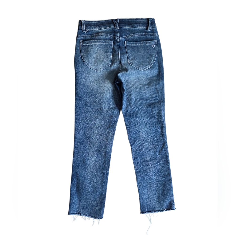 Democracy Light Wash Absolution Stretch Crop Jean… - image 5